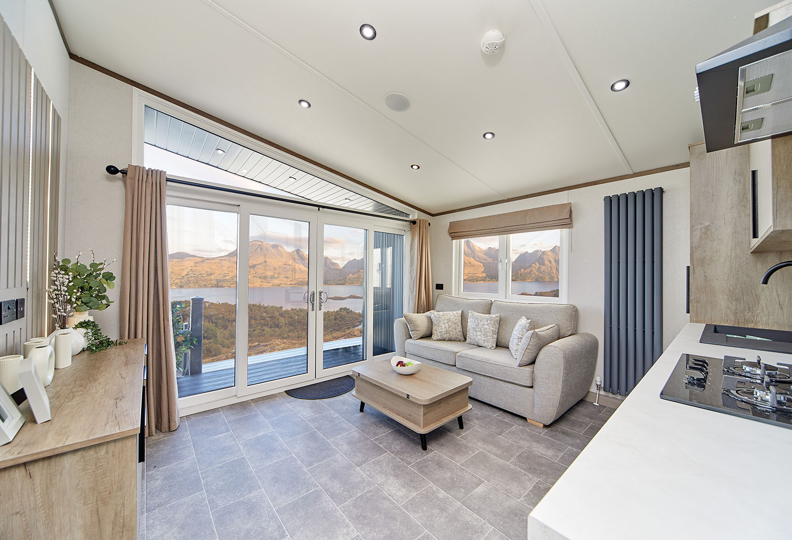 The Love Pod interior.